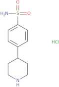 4-(Piperidin-4-yl)benzene-1-sulfonamide hydrochloride