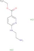 Ethyl 6-[(2-aminoethyl)amino]pyridine-3-carboxylate dihydrochloride