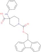 1-{[(9H-Fluoren-9-yl)methoxy]carbonyl}-4-(phenylamino)piperidine-4-carboxylic acid