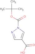 1-[(tert-Butoxy)carbonyl]-1H-pyrazole-4-carboxylic acid