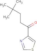 4,4-Dimethyl-1-(1,3-thiazol-4-yl)pentan-1-one