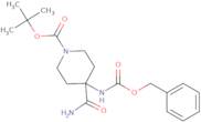 1-Boc-4-(benzyloxycarbonylamino)-4-carbamoylpiperidine