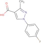 1-(4-Fluorophenyl)-3-methyl-1H-pyrazole-4-carboxylic acid