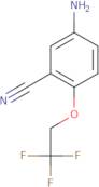 5-Amino-2-(2,2,2-trifluoroethoxy)benzonitrile