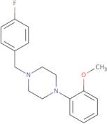 1-(4-((4-fluorophenyl)methyl)piperazinyl)-2-methoxybenzene