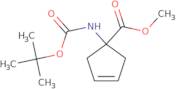1-(tert-Butoxycarbonylamino)-3-cyclopentene-1-carboxylic acid methyl ester