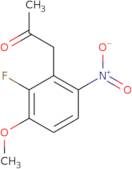 1-(2-Fluoro-3-methoxy-6-nitrophenyl)propan-2-one