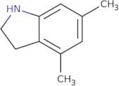 4,6-Dimethyl-2,3-dihydro-1H-indole