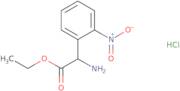 Amino-(2-nitro-phenyl)-acetic acid ethyl ester hydrochloride