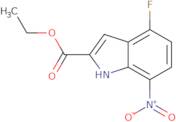 Ethyl 4-fluoro-7-nitro-1H-indole-2-carboxylate