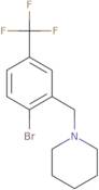 1-[[2-Bromo-5-(trifluoromethyl)phenyl]methyl]-piperidine