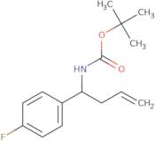 tert-Butyl (1-(4-fluorophenyl)but-3-en-1-yl)carbamate