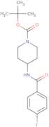 tert-Butyl 4-(4-fluorobenzamido)piperidine-1-carboxylate