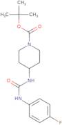 tert-Butyl 4-[3-(4-fluorophenyl)ureido]piperidine-1-carboxylate