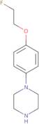 1-[4-(2-Fluoroethoxy)phenyl]piperazine