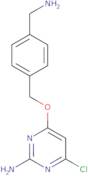 4-((4-(Aminomethyl)benzyl)oxy)-6-chloropyrimidin-2-amine