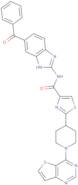 N-(6-Benzoyl-1H-benzimidazol-2-yl)-2-(1-thieno-[3,2-d]pyrimidin-4-yl-4-piperidinyl)-4-thiazolecarboxamide