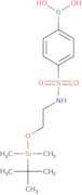 4-{N-[2-(tert-Butyldimethylsilyloxy)ethyl]sulphamoyl}benzeneboronic acid