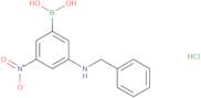 3-(Benzylamino)-5-nitrobenzeneboronic acid hydrochloride