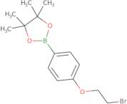 4-(2-Bromoethoxy)phenylboronic acid pinacol ester