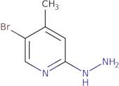 5-Bromo-2-hydrazino-4-methylpyridine