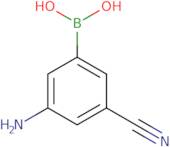 (3-Amino-5-cyanophenyl)boronic acid
