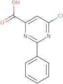 6-Chloro-2-phenylpyrimidine-4-carboxylic acid