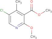 Methyl 5-chloro-2-methoxy-4-methyl-3-pyridinecarboxylate