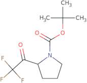 (S)-tert-Butyl 2-(2,2,2-trifluoroacetyl)pyrrolidine-1-carboxylate