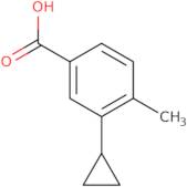 3-Cyclopropyl-4-methylbenzoic acid