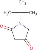 1-tert-Butylpyrrolidine-2,4-dione