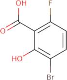 3-Bromo-6-fluoro-2-hydroxybenzoic acid