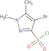 4-Bromo-1,5-dimethyl-1H-pyrazole-3-sulfonyl chloride