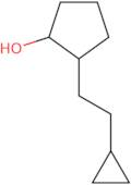 2-(2-Cyclopropylethyl)cyclopentan-1-ol