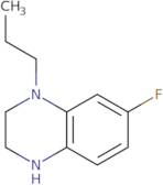 7-Fluoro-1-propyl-1,2,3,4-tetrahydroquinoxaline