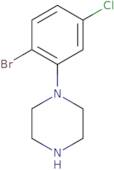 1-(2-Bromo-5-chlorophenyl)piperazine
