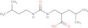 4-Methyl-2-({[(3-methylbutyl)carbamoyl]amino}methyl)pentanoic acid