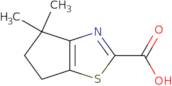 4,4-Dimethyl-4H,5H,6H-cyclopenta[D][1,3]thiazole-2-carboxylic acid