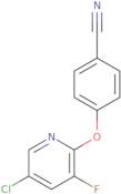 4-((5-chloro-3-fluoropyridin-2-yl)oxy)benzonitrile