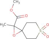 Methyl 2-methyl-1-oxa-6-thiaspiro[2.5]octane-2-carboxylate 6,6-dioxide