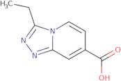 3-Ethyl-[1,2,4]triazolo[4,3-a]pyridine-7-carboxylic acid