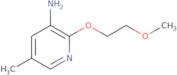 2-(2-Methoxyethoxy)-5-methylpyridin-3-amine