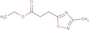 Ethyl 3-(3-methyl-1,2,4-oxadiazol-5-yl)propanoate