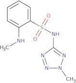 N-(2-Methyl-2H-1,2,3,4-tetrazol-5-yl)-2-(methylamino)benzene-1-sulfonamide