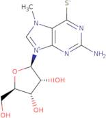 7-Methyl-6-thioguanosine inner salt