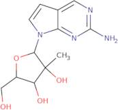 7-(2-C-Methyl-b-D-ribofuranosyl)-7H-pyrrolo[2,3-d]pyrimidin-2-amine