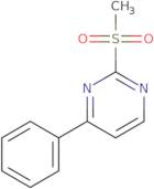 2-Methanesulfonyl-4-phenyl-pyrimidine