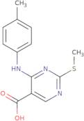 2-(Methylthio)-4-(P-Tolylamino)Pyrimidine-5-Carboxylic Acid