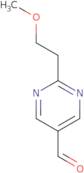 2-(2-Methoxyethyl)pyrimidine-5-carbaldehyde