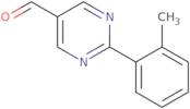 2-(2-Methylphenyl)pyrimidine-5-carbaldehyde